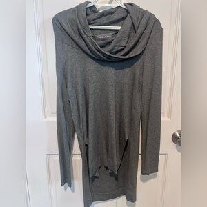 Michael Stars Charcoal Cowl Neck Top